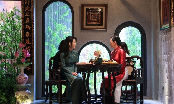 Đệ nhất phu nhân Hàn Quốc diện áo dài Việt Nam