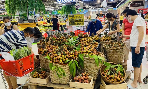 Giá nhãn Ido, mãng cầu... tăng mạnh trở lại