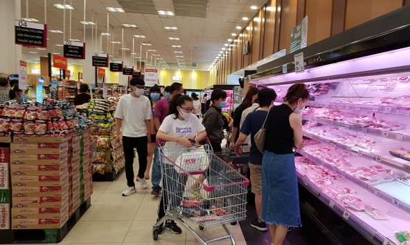 Giá thịt heo tại chợ dân sinh TP.HCM tăng mạnh