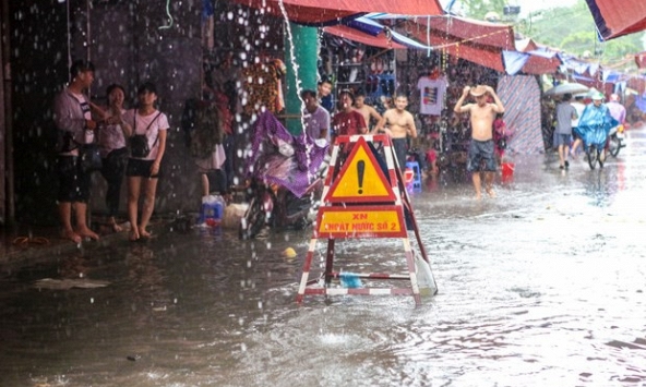 Bão số 1 có thể gây mưa rất lớn kéo dài, ngập lụt đô thị ở Bắc Bộ