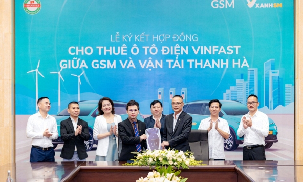 Doanh nghiệp ở Đắk Lắk thuê 250 xe ô tô điện VinFast từ GSM để làm dịch vụ taxi