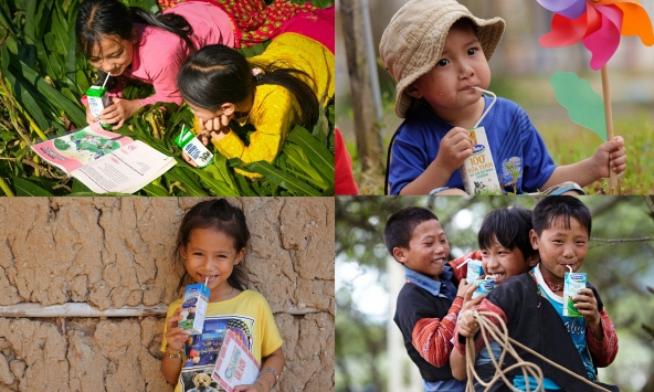 Quỹ sữa đồng hành cùng em trên những hành trình của ước mong và nụ cười