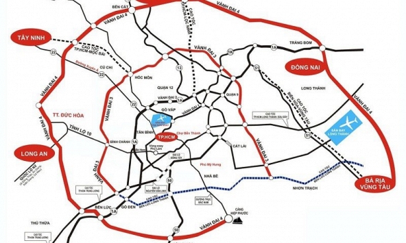 Thống nhất quy mô đường Vành đai 4 đoạn qua Đồng Nai