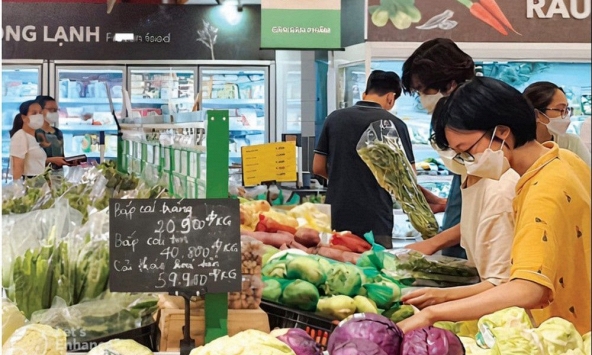 CPI tháng 7 của cả nước tăng 0,45% so với tháng trước