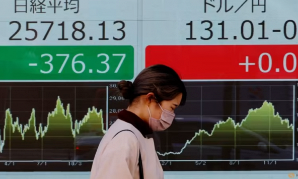 Chờ đợi dữ liệu lạm phát của Trung Quốc, chứng khoán châu Á đi xuống