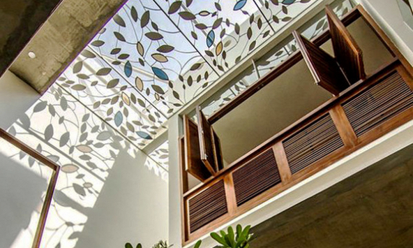 Giếng trời thiết kế thông thoáng không thể thiếu cho nhà ống