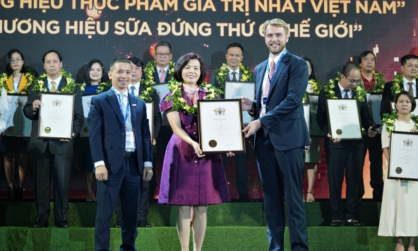 Giá trị thương hiệu Vinamilk đạt mốc 3 tỷ USD, khẳng định vị trí dẫn đầu ngành thực phẩm