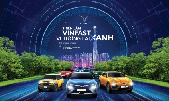 Triển lãm 'VinFast - Vì tương lai xanh' tại TP.HCM - Ngày hội của công nghệ và sống xanh
