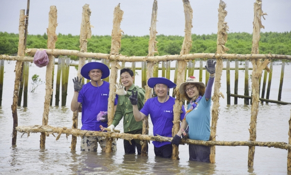 Cánh rừng Net Zero Vinamilk “check-in” tại cực Nam tổ quốc với dự án tái sinh 25 hecta rừng ngập mặn