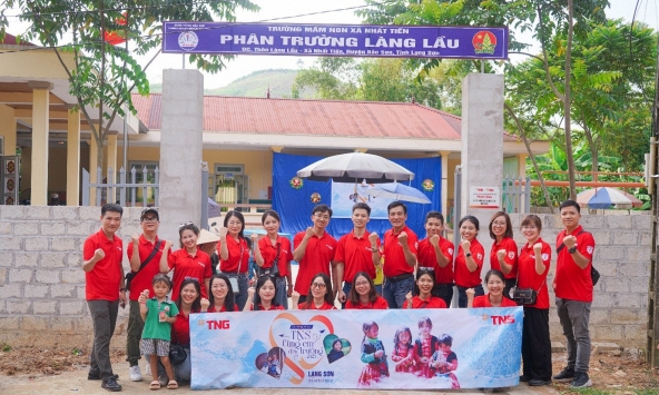 Doanh nghiệp hỗ trợ cải tạo điểm trường cho trẻ em vùng cao tại Lạng Sơn