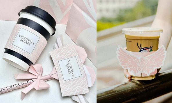 Victoria's Secret hợp tác với Luckin Coffee trước sự trở lại hoành tráng