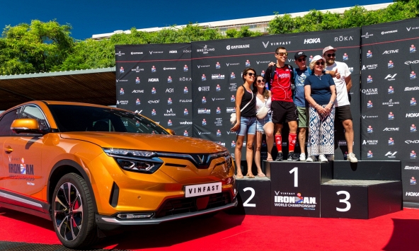 VinFast tiếp tục là đối tác danh hiệu cho giải vô địch thế giới VinFast Ironman® 2023
