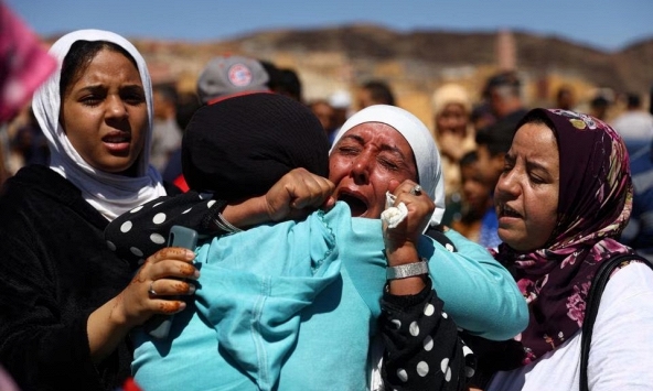 Người dân Maroc trong cảnh 'màn trời chiều đất' sau trận động đất kinh hoàng