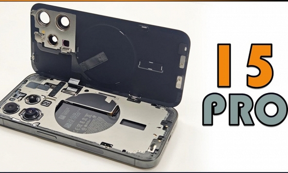 'Mổ bụng' iPhone 15 Pro: Những hình ảnh bên trong đầu tiên