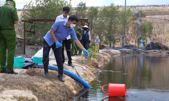 KBec Vina bị phạt 1,5 tỷ đồng vì liên tục xả thải vượt quy chuẩn