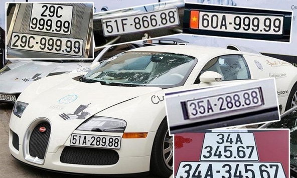 60 biển số ôtô đẹp được đấu giá sáng 28/9