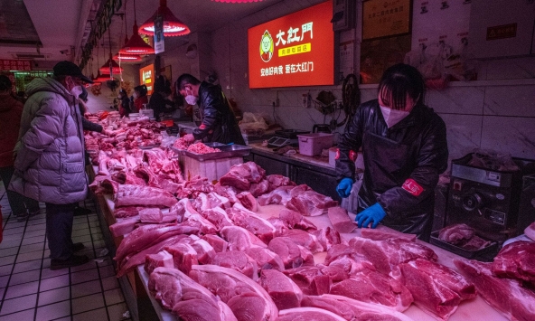 Trung Quốc: Nhu cầu thịt heo ảm đạm do tác động của nền kinh tế trì trệ