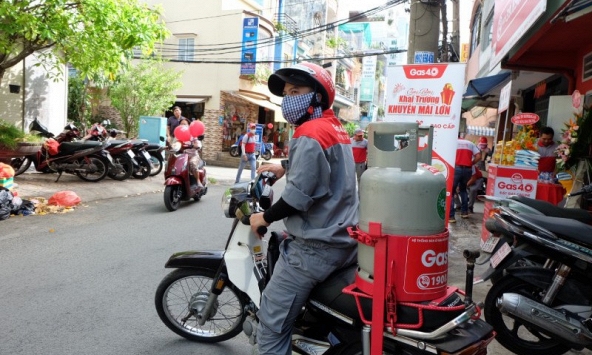 Giá gas tháng 10 tiếp tục tăng