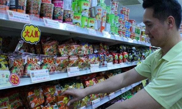 Mì gói Việt Nam, Thái Lan hút hàng ở Nhật Bản