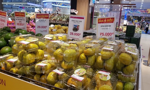 Thực phẩm hôm nay 2/10: Hồng Đà Lạt giá cao