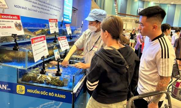 Thực phẩm hôm nay 3/10: Giá tôm tăng nhẹ