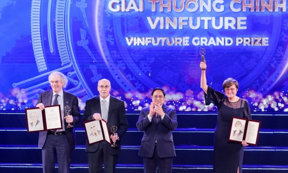 Chủ nhân Giải thưởng Chính VinFuture tiếp tục được trao giải Nobel