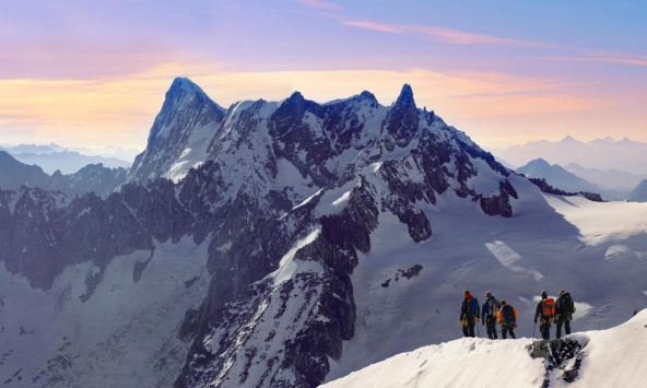 Chiều cao của núi Mont Blanc thấp đi do băng tan