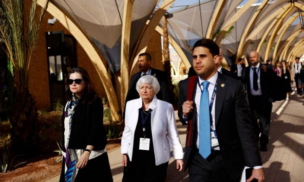 Bộ trưởng Tài chính Janet Yellen: Mỹ theo dõi tác động kinh tế của cuộc xung đột Hamas - Israel