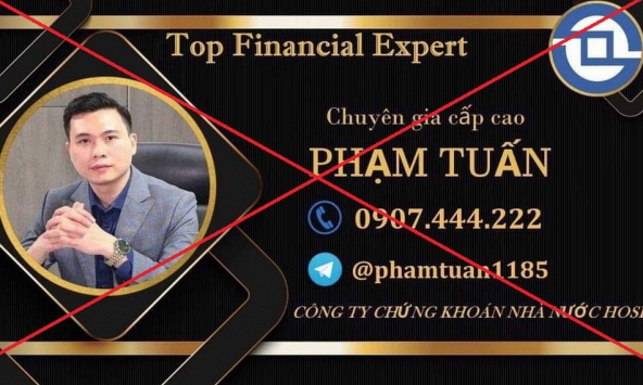 HOSE cảnh báo một số tài khoản facebook mạo danh, lừa đảo nhà đầu tư