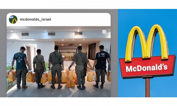 Bữa ăn miễn phí cho binh sĩ Israel chia rẽ quyền kinh doanh của McDonald's