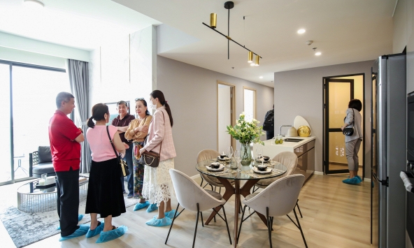 Ấn tượng và mãn nhãn khi 'mục sở thị' căn hộ hạng sang sắp bàn giao của Masterise Homes