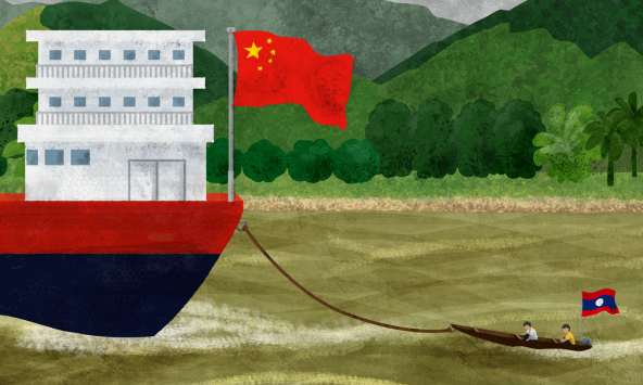 Lào đang rơi vào vòng xoáy khủng hoảng nợ với Trung Quốc