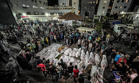 Sơ tán bệnh viện al-Shifa trong hoảng loạn