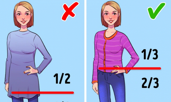 8 quy tắc đơn giản giúp bạn cao và thon gọn ở mọi nơi