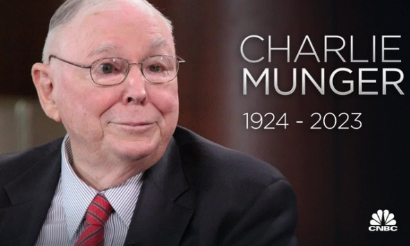 Charlie Munger - 'cánh tay phải' của Warren Buffett qua đời ở tuổi 99