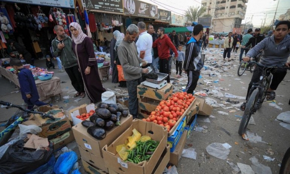 Người dân Gaza quay cuồng với giá cả tăng vọt