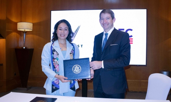 Tập đoàn Tài chính Phát triển quốc tế Mỹ ký ý định thư tài trợ 500 triệu USD cho VinFast