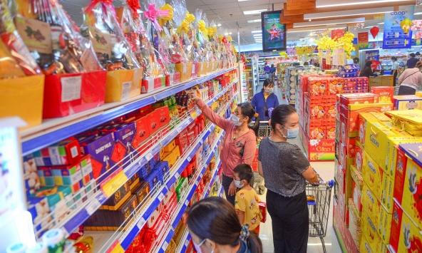 Siêu thị bắt đầu khuyến mãi kích cầu cuối năm