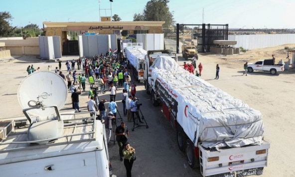 WHO dọn sạch kho viện trợ ở miền Nam Gaza