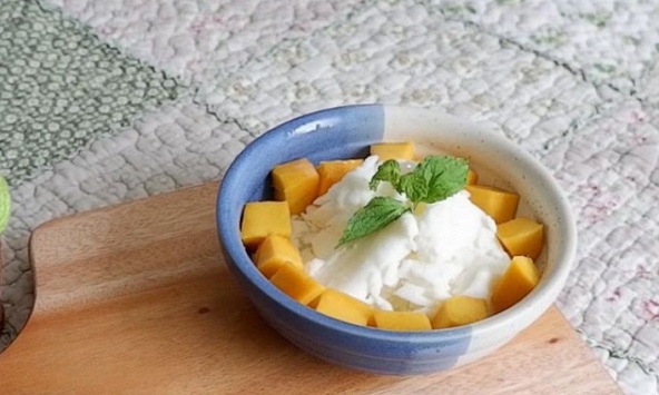 Món ngon mỗi ngày: Cách làm bingsu xoài mát lạnh