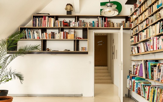 Thư viện mini tại nhà 'đốn tim' hội mọt sách