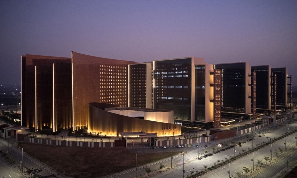 Tòa nhà văn phòng lớn nhất thế giới của Ấn Độ tại thủ phủ kim cương