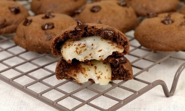 Món ngon mỗi ngày: Cách làm banh quy mochi socola chip thơm ngon, giòn rụm