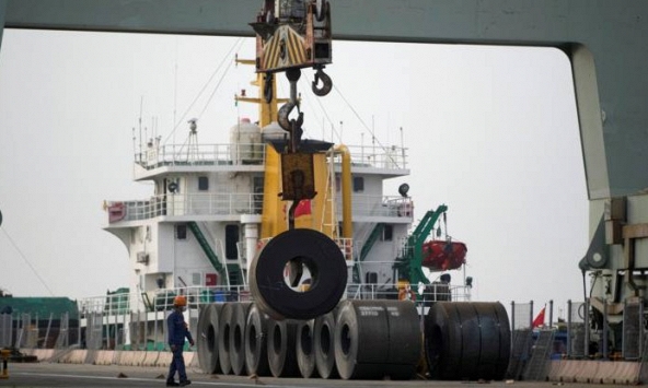 Nguy cơ xảy ra xung đột thương mại mới do xuất khẩu thép của Trung Quốc tăng vọt 