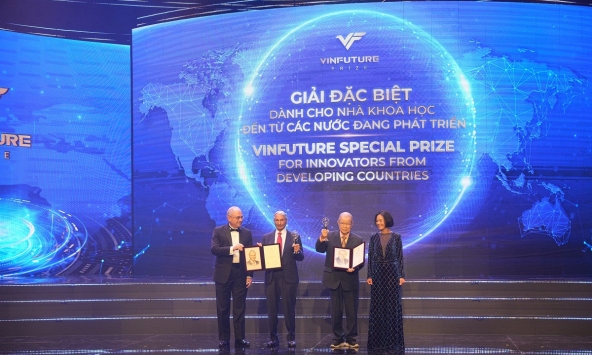 Giải thưởng VinFuture 2023 vinh danh 4 công trình khoa học “Chung sức toàn cầu”