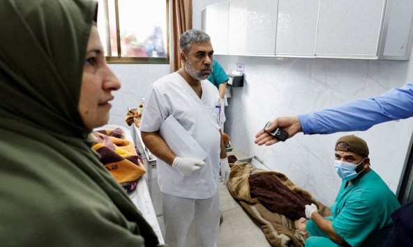 Gian nan việc đếm người chết mỗi ngày ở Dải Gaza