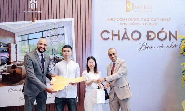 Masterise Homes chính thức bàn giao Masteri Centre Point, xác lập chuẩn sống căn hộ cao cấp nhất khu Đông TP.HCM