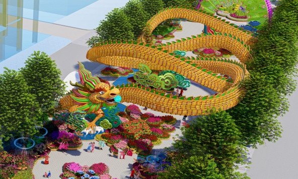 Đường hoa Nguyễn Huệ Tết Giáp Thìn 2024 có gì mới?