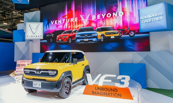 Vinfast ra mắt toàn cầu mẫu xe đô thị VF3