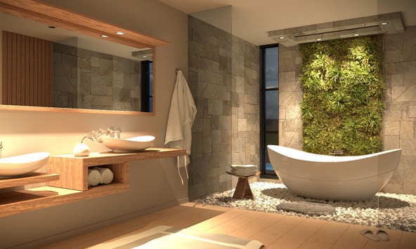 Cách bày trí phòng tắm chuẩn spa tại nhà
